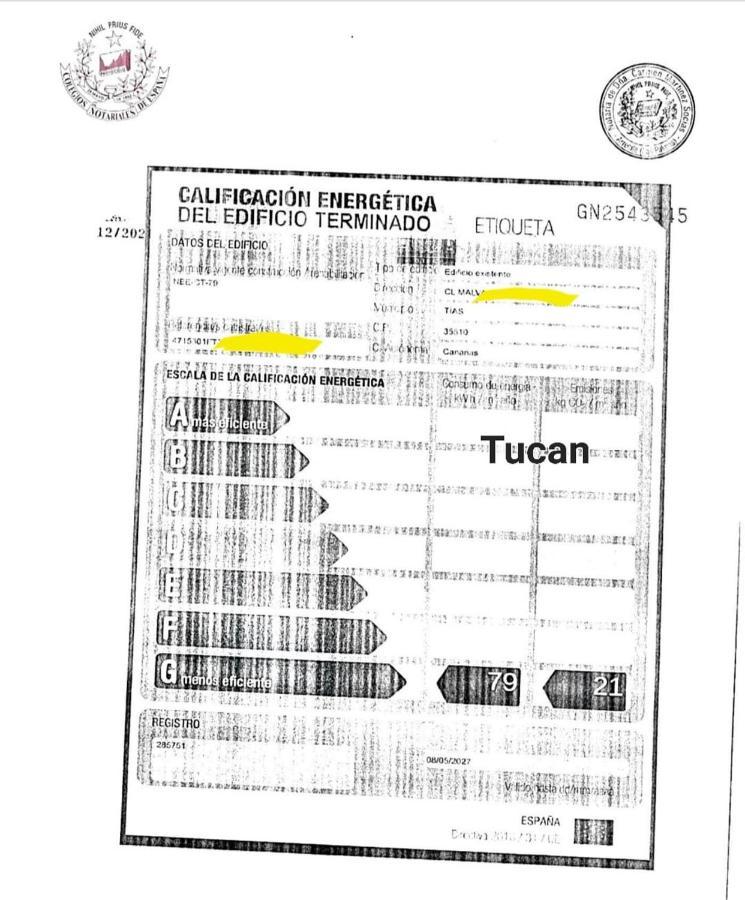 Vivienda Vacacional El Tucan Tías Dış mekan fotoğraf